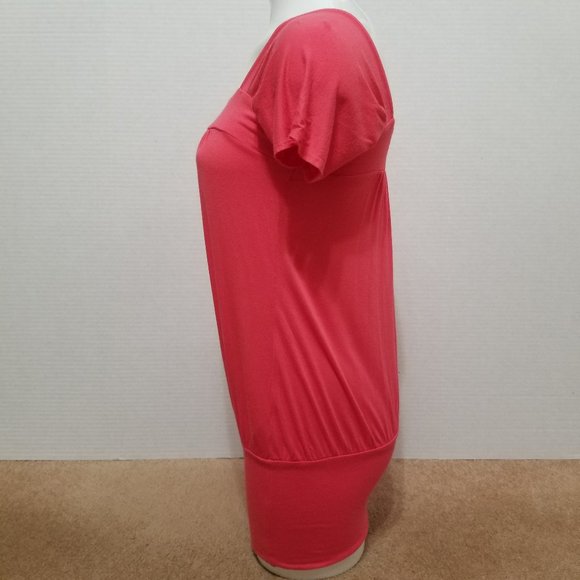 Estam top Small banded bottom tunic style stretch - Picture 2 of 9